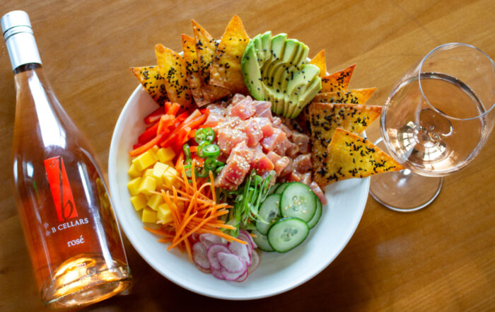 Poke Bowl with Rose