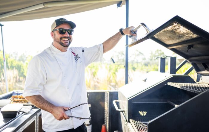 Chef Grilling