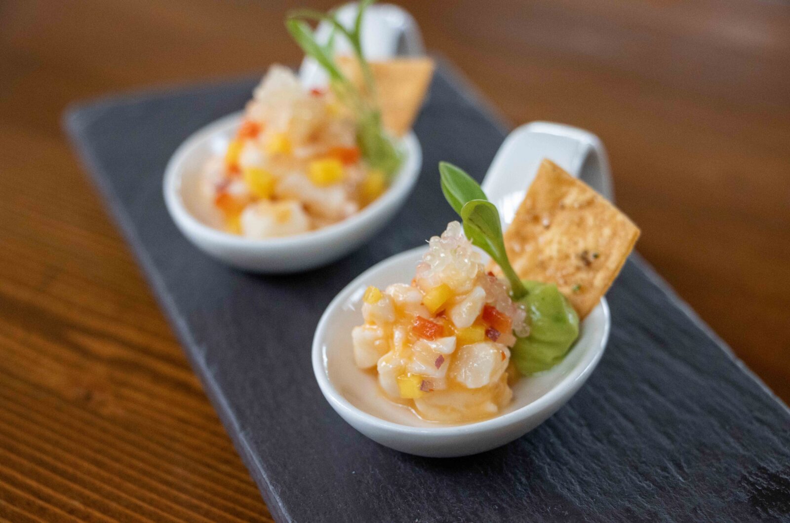 Halibut Ceviche with Calabrian Chili Vinaigrette
