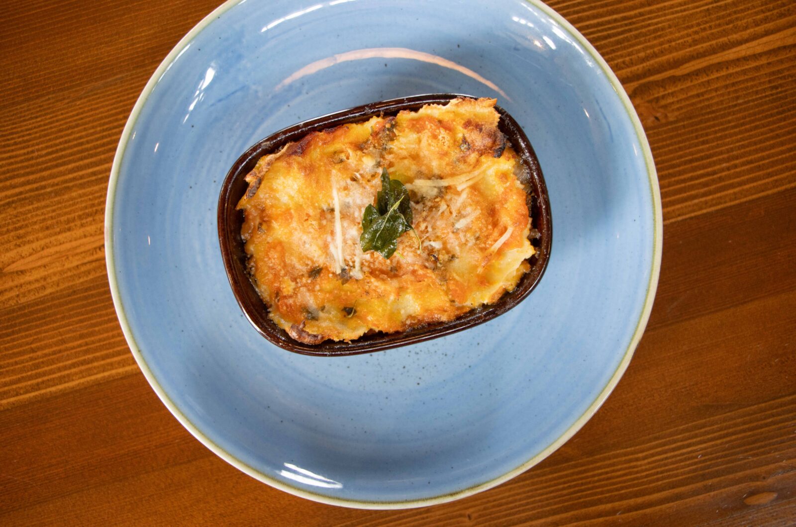 Buffalo Lasagna with Buffalo Mozzarella and Tomato Sauce