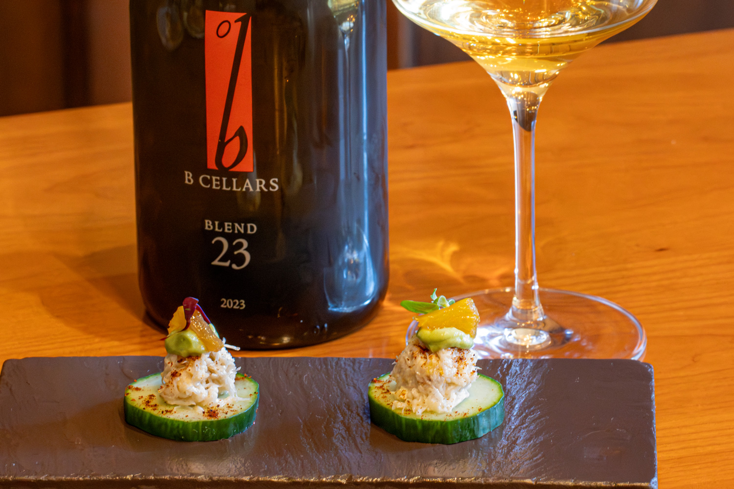 Crab Salad with Avocado Purée