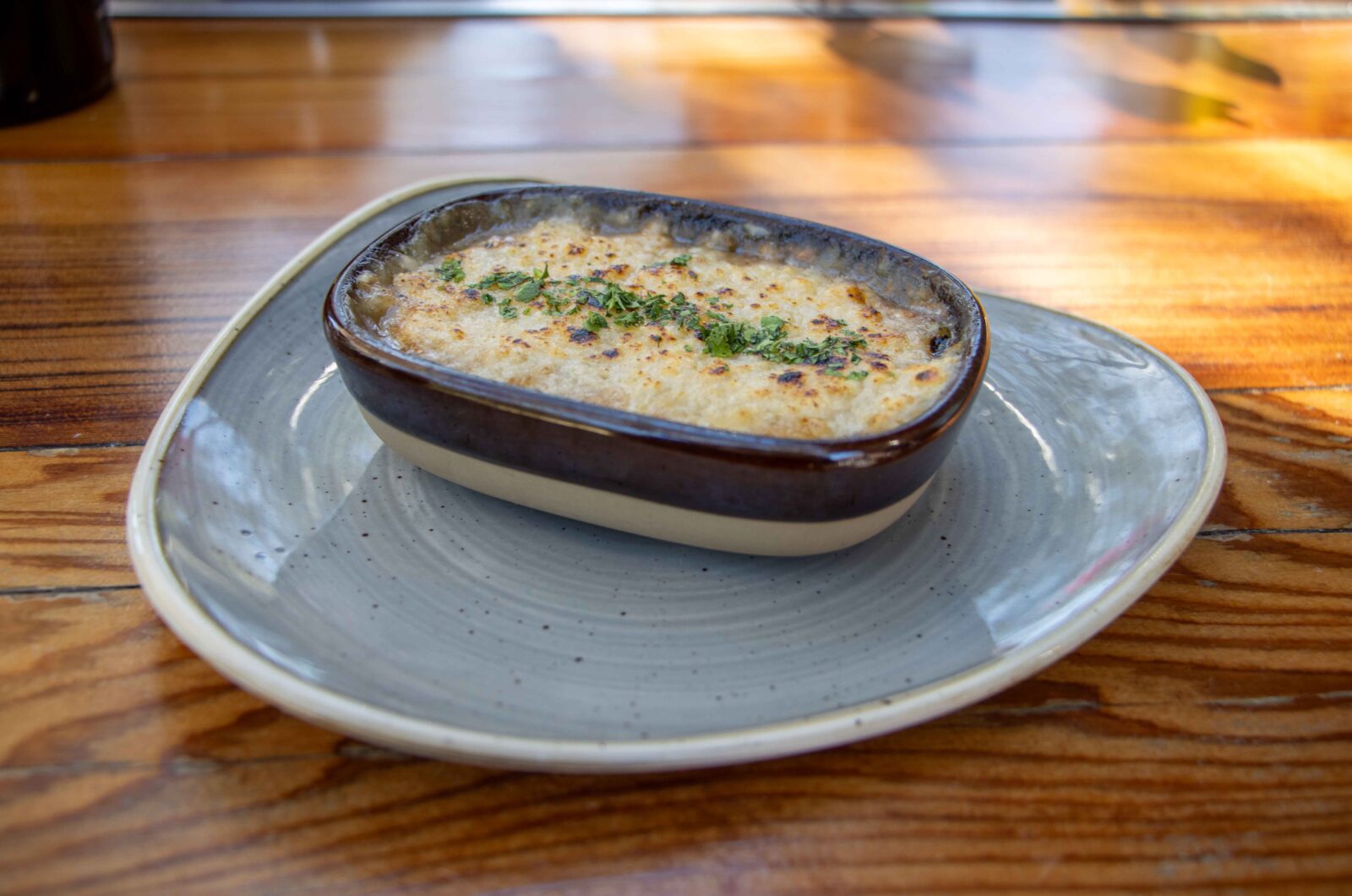 Shepherd's Pie with Potato Purée and Fiscalini Cheddar